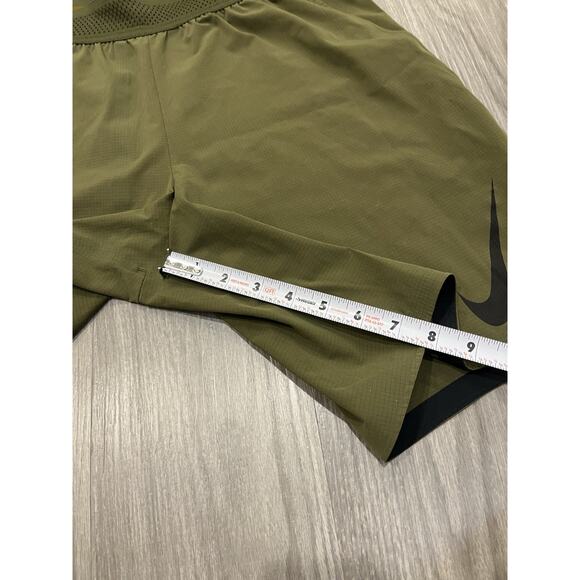 Nike Shorts Mens Medium Green Flex Repel 3.0 Dri-Fit Athletic 8" Inseam 885962 - Picture 9 of 11